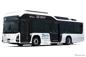 日野の大型路線EVバス、国内初納車へ…熊本県で2026年3月運行開始