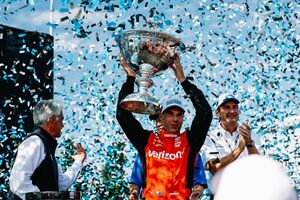 パワーが3位表彰台で2014年以来2度目の戴冠。琢磨は怪我を負いながら完走／インディカー最終戦ラグナセカ詳報