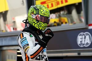 俺がモンテカルロ最速の男！　ノリス、コースレコードでポール獲得。レッドブル角田裕毅はQ2敗退12番手｜F1モナコGP予選
