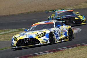 2024年スーパー耐久がSUGOで開幕。2組に分かれたレースで前年王者のROOKIEメルセデス、埼玉GBスープラが幸先の良い勝利