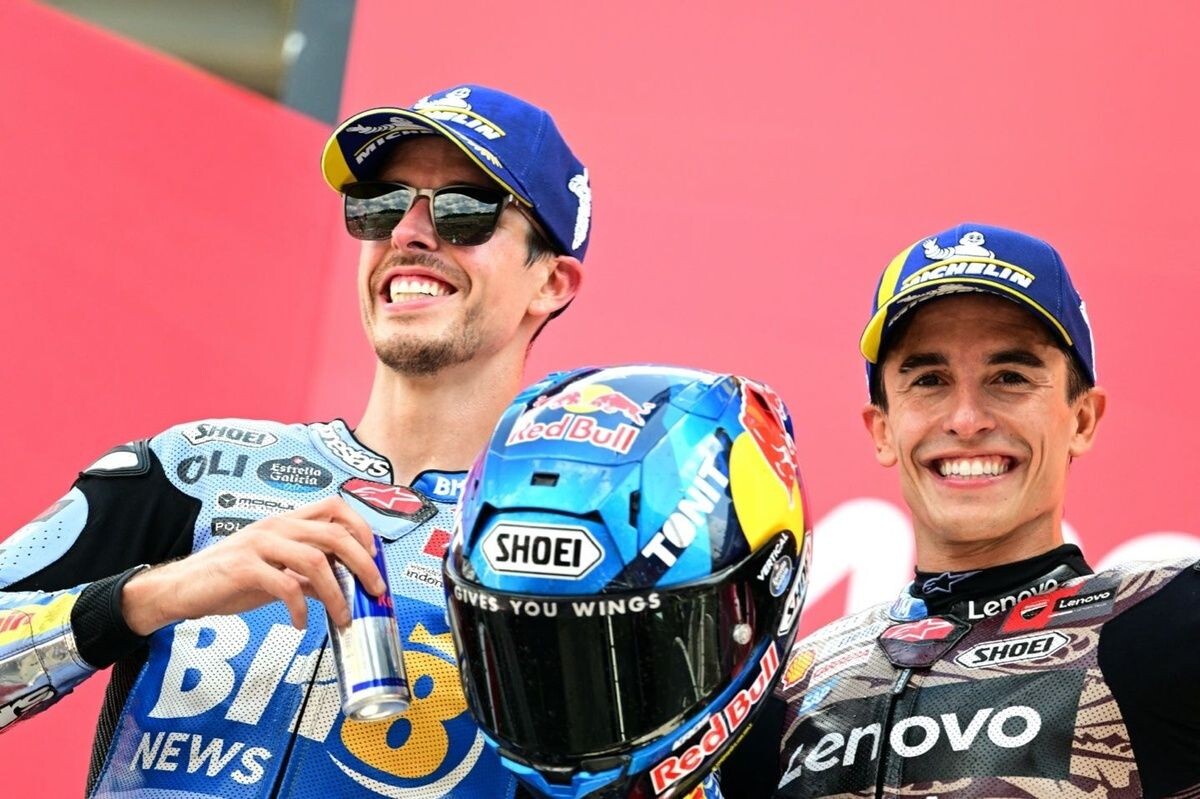 【MotoGP】アレックス・マルケス、イタリアGPで兄に敗北2位「ポイント差を縮めたかったけど、兄のほうが速かった」