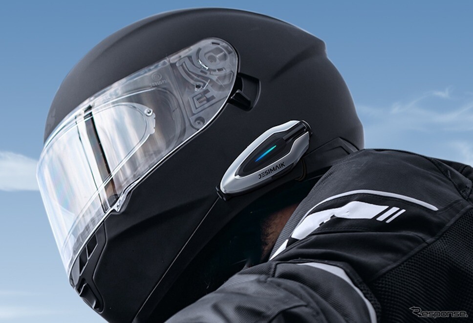 「1秒で着脱できる」バイク用インカム『H6』が新発売！ 高音質で快適ツーリング