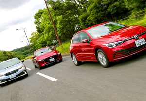 ゴルフVIIIにマツダ3・インプSTIをぶつける！ No.1は!!? 世界Cセグハッチ最前線