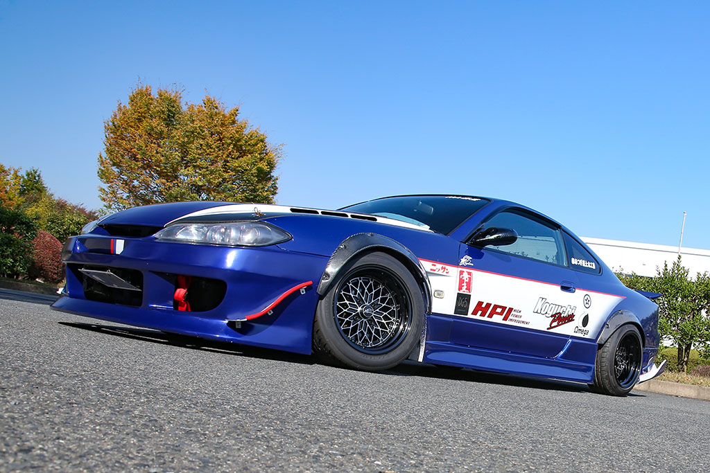 S15シルビアのネオ旧車スタイル」あえて15インチのグロースター