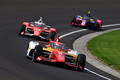 インディ500の走行がスタート。連覇狙うチーム・ペンスキー勢がプラクティス初日最速、パロウが3番手