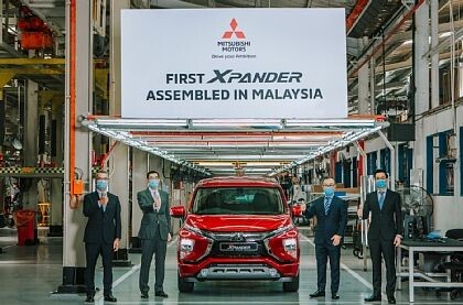 三菱自動車、クロスオーバーMPV「エクスパンダー」　マレーシアで生産開始