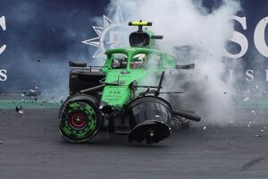 57G高速クラッシュのボルトレト、チームの懸命な修復作業と“幸運”に感謝「もっと酷いことになっていたかもしれないから…」