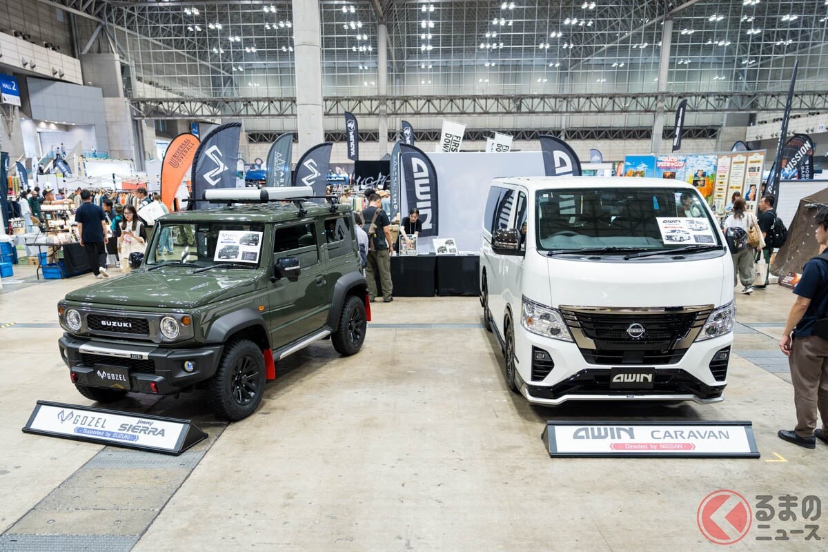 日産車の鮮烈カスタムパーツブランドAWIN（エーウィン）がスズキ「ジムニーシエラ」用のパーツを開発中！ 新たに登場「GOZEL」デザインとは