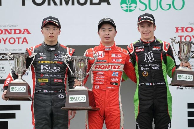 全日本F3選手権第10戦SUGO：スタートダッシュで逆転、大湯がうれしいF3初優勝