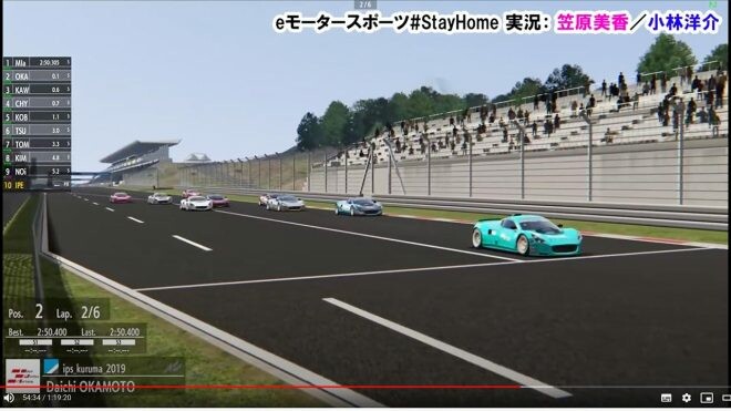 白熱のレースが展開されたインタープロトeシリーズ『#StayHomeレース』は宮田莉朋が連勝を飾る