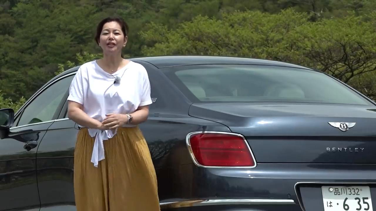 動画 竹岡 圭のクルマdeムービー ベントレー フライングスパー W12気筒エンジン搭載車 年6月放映 Webモーターマガジン 自動車情報サイト 新車 中古車 Carview