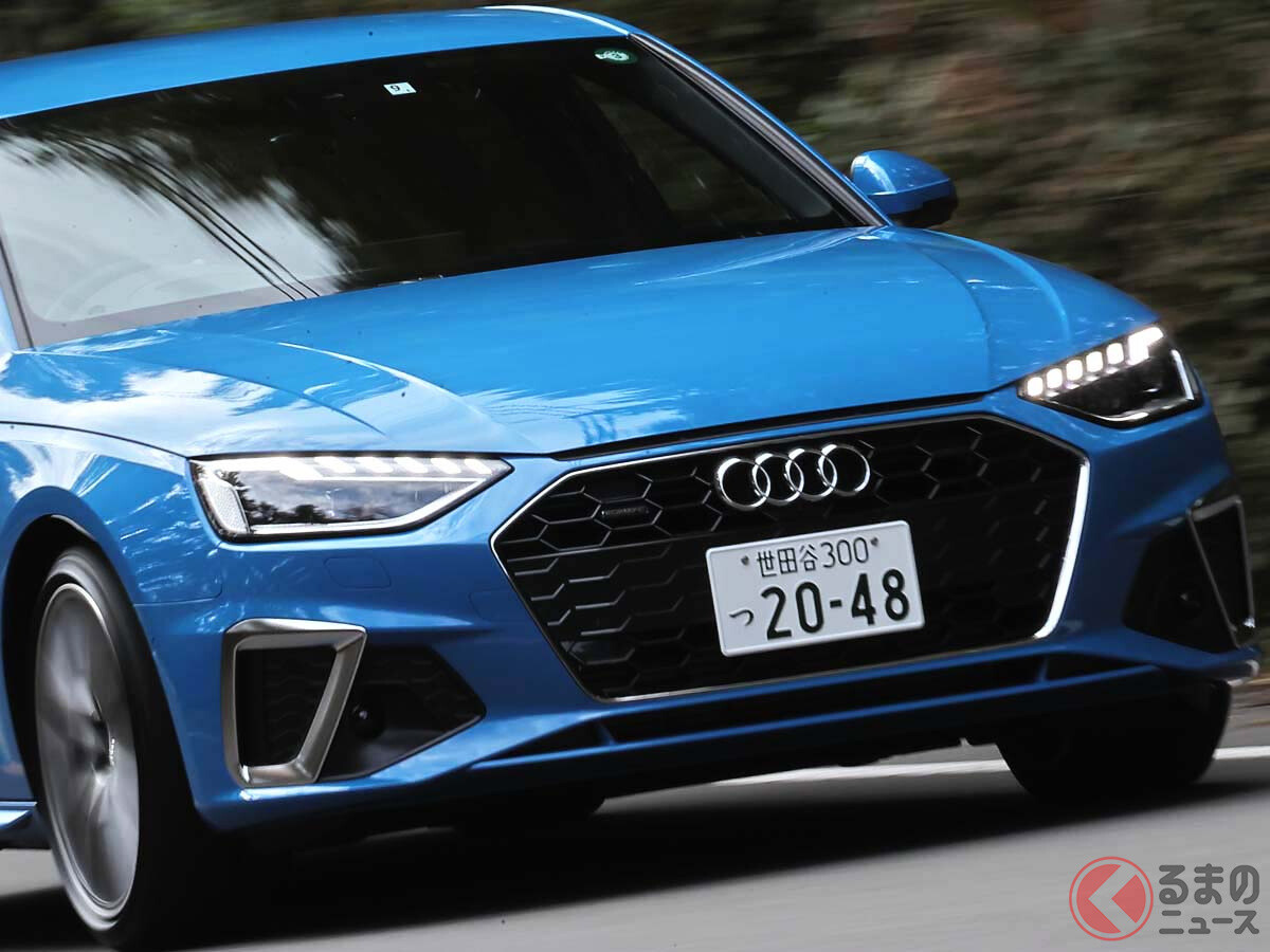 アウディ新型「A4」に乗ってわかった BMW「3シリーズ」やメルセデス「Cクラス」にない魅力とは？