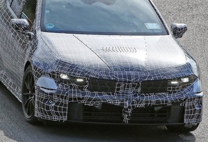 車名はどうなる？…電動版BMW『M3』がニュル出現！ 4モーターで700馬力超えか