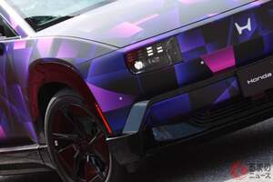 【イギリス】ホンダ「新型SUV」初公開へ！ 流麗ボディ＆斬新「U字テールライト」採用！ “めちゃ広ッ室内空間”も魅力！ 2026年発売予定の「Honda 0 SUV」プロトタイプ欧州に登場！