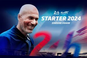 サッカー元フランス代表ジネディーヌ・ジダンが、2024年ル・マン24時間の名誉スターターに任命される