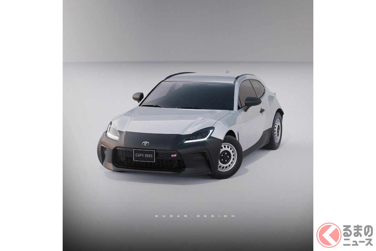 白黒トヨタ車を連投 新旧 86パンダ仕様 が激アツ Gr86ハッチバックに違和感ナシ コラボイメージに期待する人も くるまのニュース の写真 15ページ目 自動車情報サイト 新車 中古車 Carview