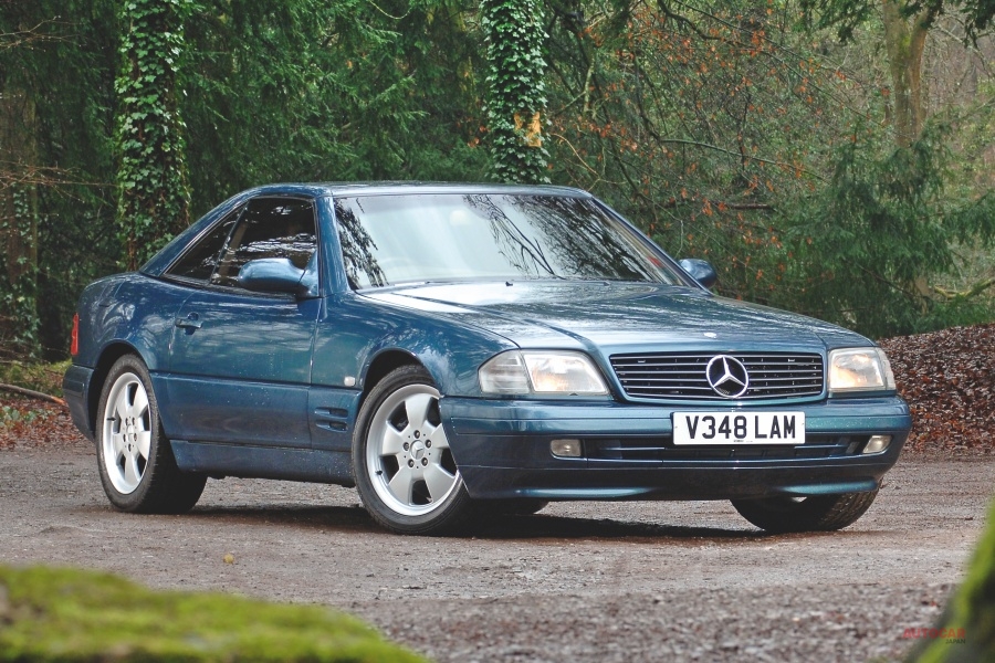 戦車のように頑丈な作り】メルセデス・ベンツSL320 R129 英国版中古車