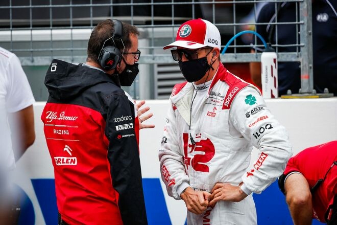 ライコネン「クルマは悪くないが、トップ10に入るには少し足りない」：アルファロメオ F1第9戦決勝
