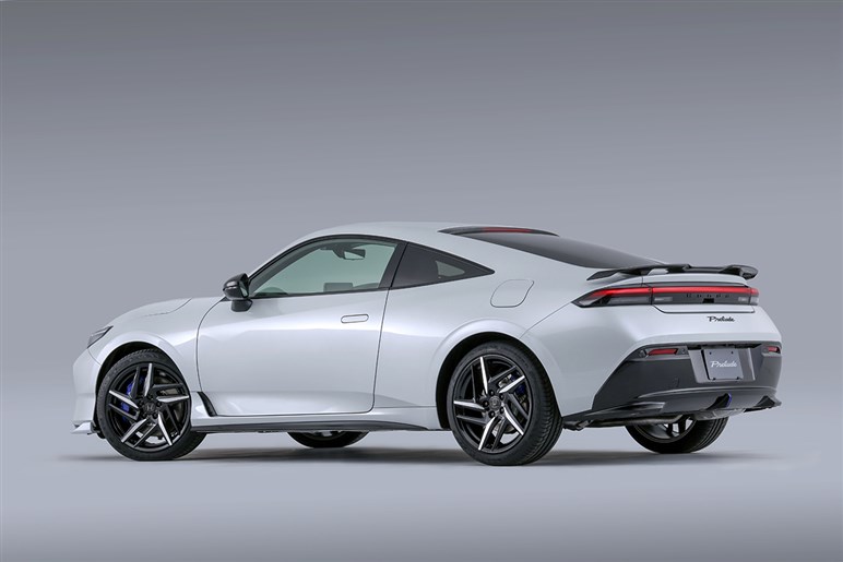 【早くも登場】新型「プレリュード」純正アクセサリー先行公開。ホンダアクセス伝統のテールゲートスポイラーや19インチアルミを採用