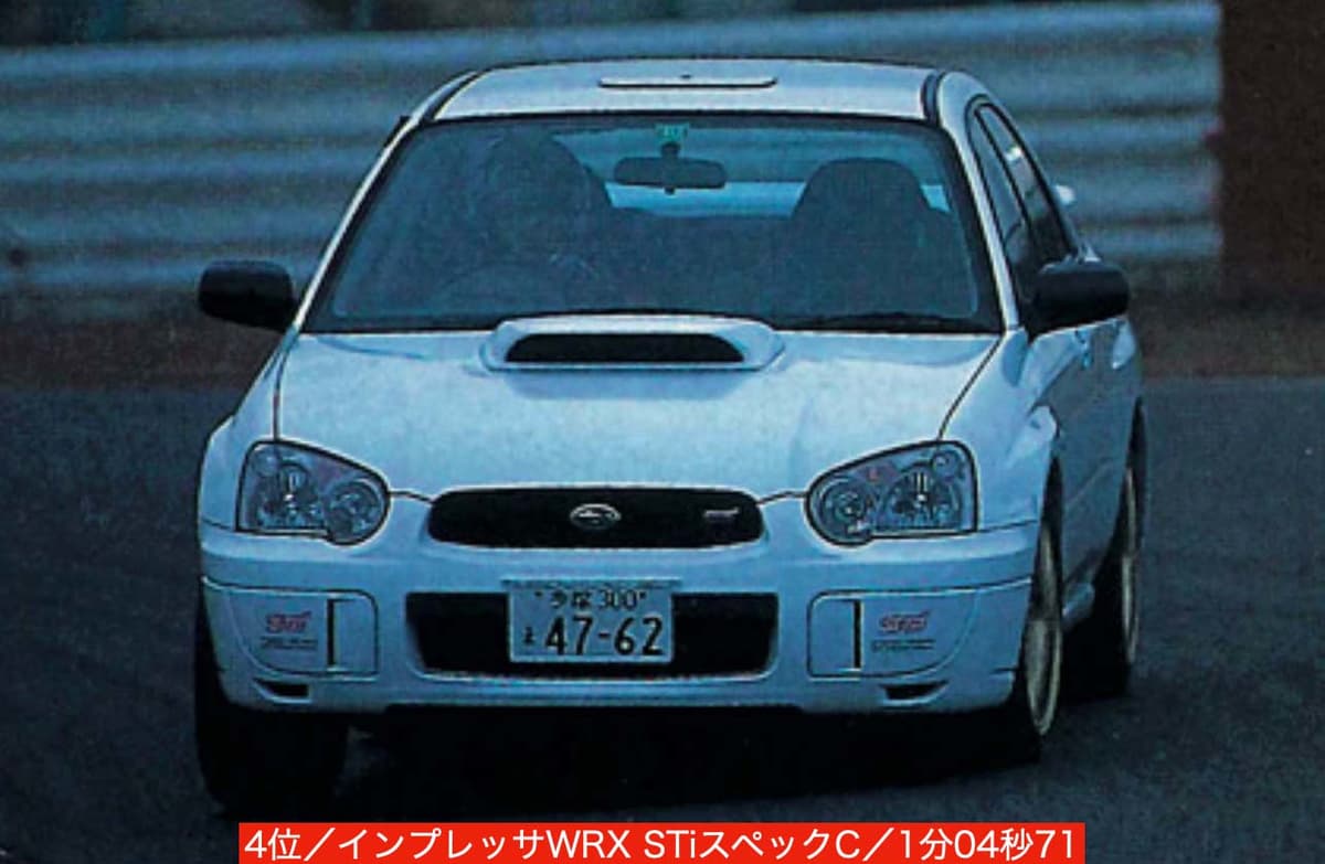 歴代 インプレッサwrx Sti 最速王座決定戦 筑波サーキット タイムアタック ベスト10 Auto Messe Web の写真 7ページ目 自動車情報サイト 新車 中古車 Carview