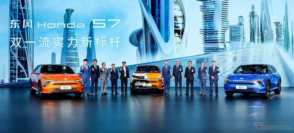 東風ホンダ、新型EV『S7』発売…航続650km