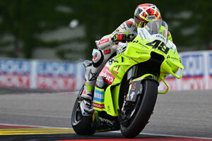 VR46のディ・ジャンアントニオが初日最速。過去8勝のM・マルケスは3番手／第11戦ドイツGP