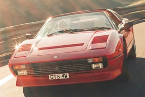 フェラーリ308 GTSでトリノへ（2）　運転への陶酔を誘う3.0L V8　絶壁へ反響する高音