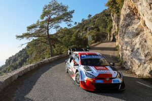 トヨタ、WRCモンテカルロ2日目はオジエが2番手に「セバスチャン対決は最後まで続く」とラトバラ