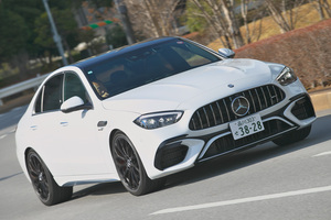 PHEVとしての完成度も高いメルセデスAMGのスポーツセダン「C63S Eパフォーマンス」