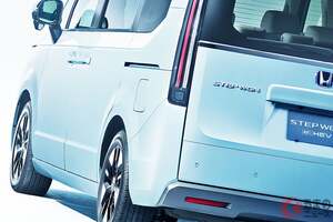 ホンダ「“新”ステップワゴン」発表！ 全長4.8m“カクカクボディ”がカッコいい「3列シートモデル」に精悍「アウトドアスタイル」も設定!? “SUVイメージ”の「スポーツミックス」仕様とは