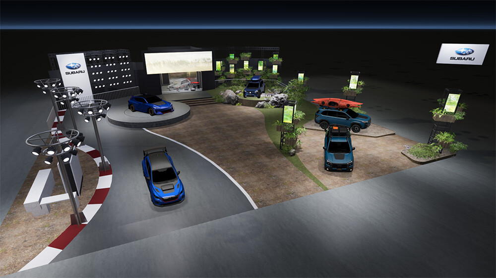 【Japan Mobility Show 2025】スバルが2台のSTIコンセプトと新型BEV「Trailseeker」のプロトタイプを公開