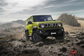 “新色グリーン”の新型「ジムニー5ドア」初公開！ 待望の“スズキSUV”販売地域拡大中!? 南ア投入に日本への期待も
