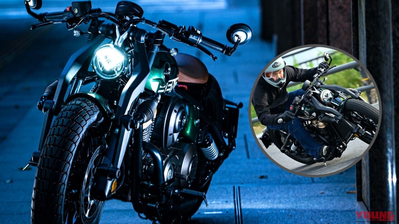 【日本初上陸】独創デザインの水冷250cc・V型2気筒カスタムクルーザー「BENDA ナポレオンボブ250」試乗インプレッション