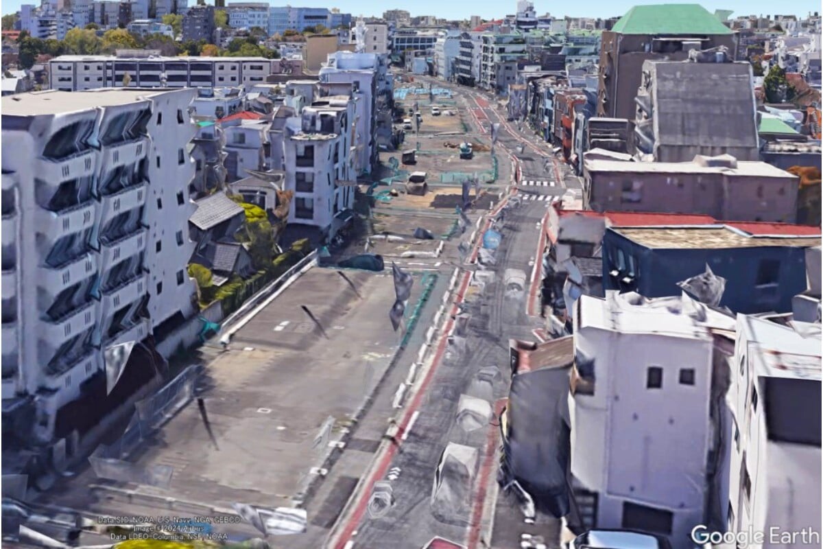 目黒～中野の直結道路「最後の区間」どうなった？ 壮大な「環6.5」全通へ大前進！ 小田急の駅前に新たな”大通り”誕生中