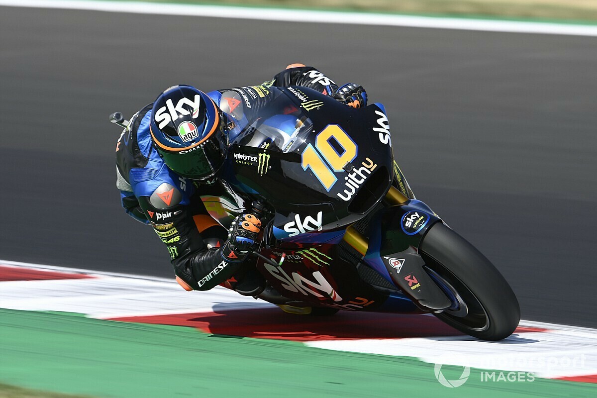 Moto2エミリア・ロマーニャ予選：好調VR46、マリーニがPP獲得。長島は13番手