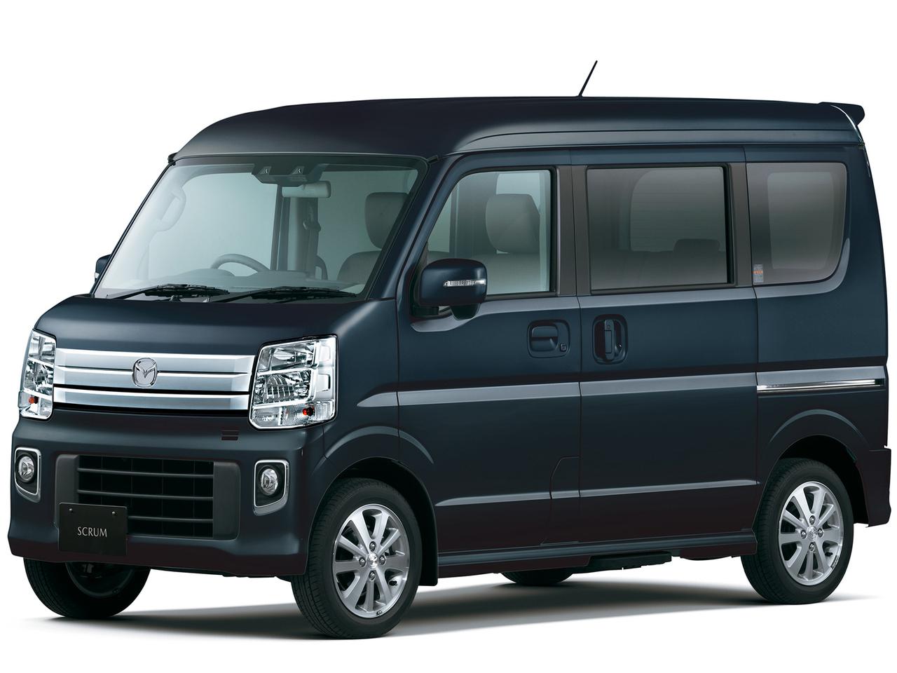 マツダのワンボックス軽自動車 スクラムワゴン が一部改良で低燃費性と利便性を向上 バンも同時に改良 Webモーターマガジン 自動車情報サイト 新車 中古車 Carview