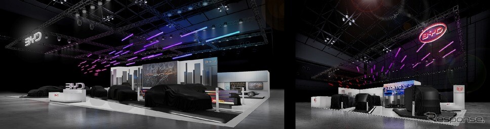 BYD、世界初公開1台など合計8車種を展示へ…ジャパンモビリティショー2025