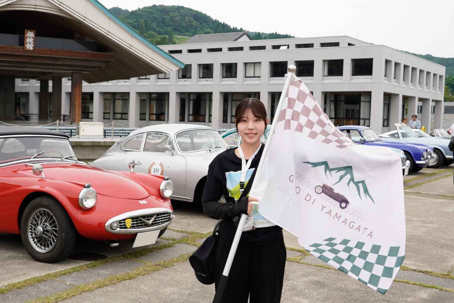 クラシックカーによる山形初のラリー形式ツーリングイベントを開催！大自然が織りなす美しい県内のコースを名車が走りました