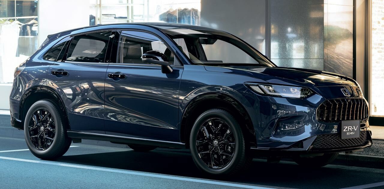 ホンダZR-Vにスポーティな内外装を採用した特別仕様車「ブラックスタイル」を設定。2024年夏発売予定