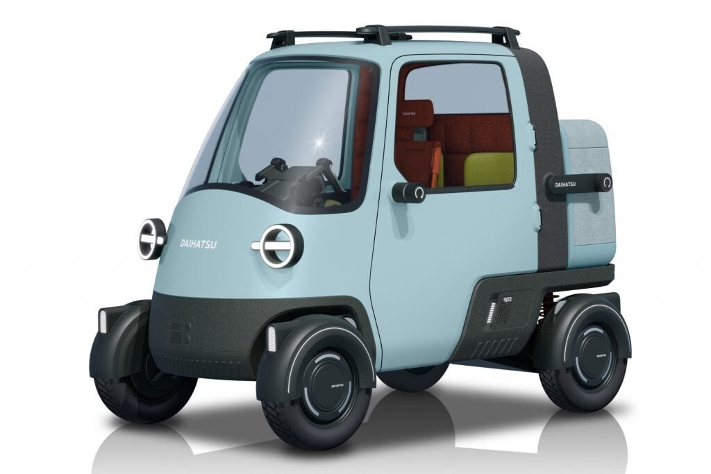 「ミゼットX」ってどんなクルマ？ダイハツらしさ全開の次世代モビリティ公開