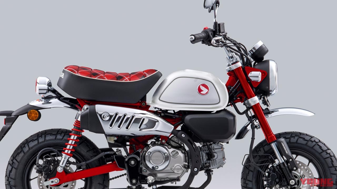 ホンダ モンキー125 の23年モデルが登場 チェック柄シートの神カラー 欧州 Webヤングマシン 自動車情報サイト 新車 中古車 Carview