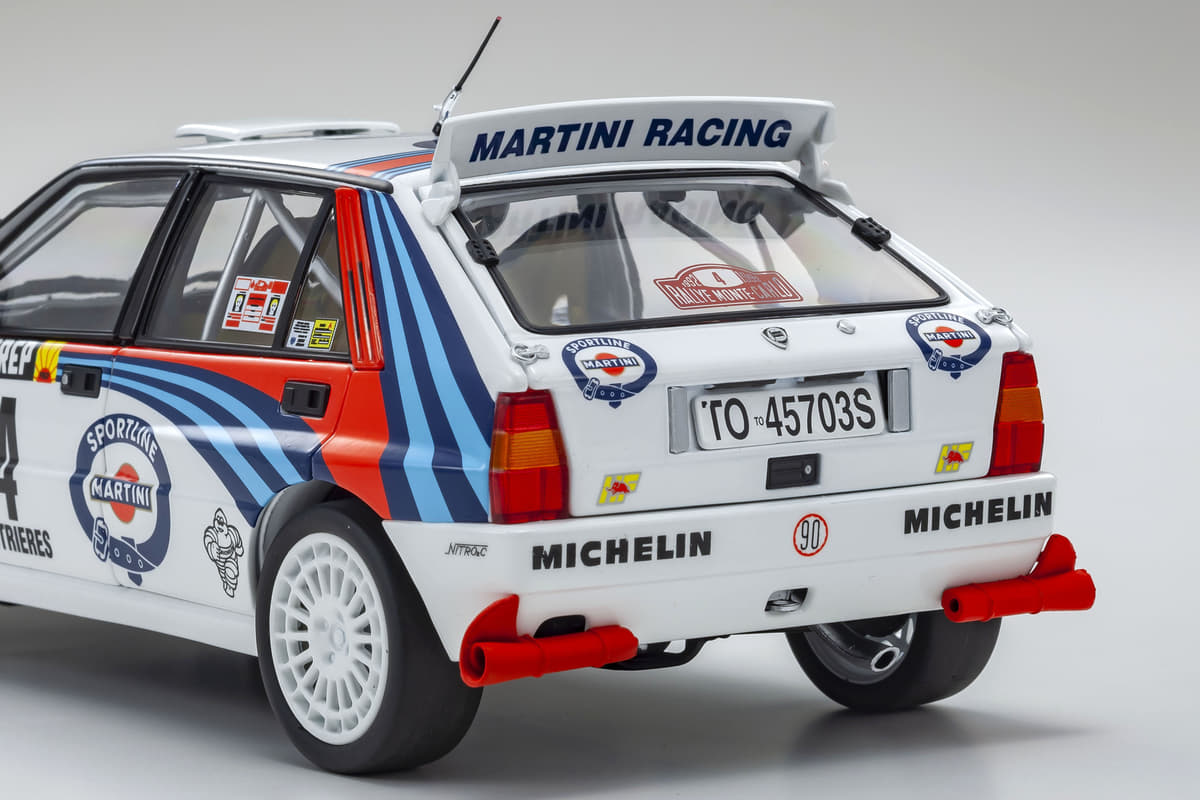 伝説のラリーカー 16年ぶりの復刻 ランチアデルタ Hf インテグラーレ 1992モンテカルロ 4 1 18モデル発売開始 京商 Auto Messe Web 自動車情報サイト 新車 中古車 Carview