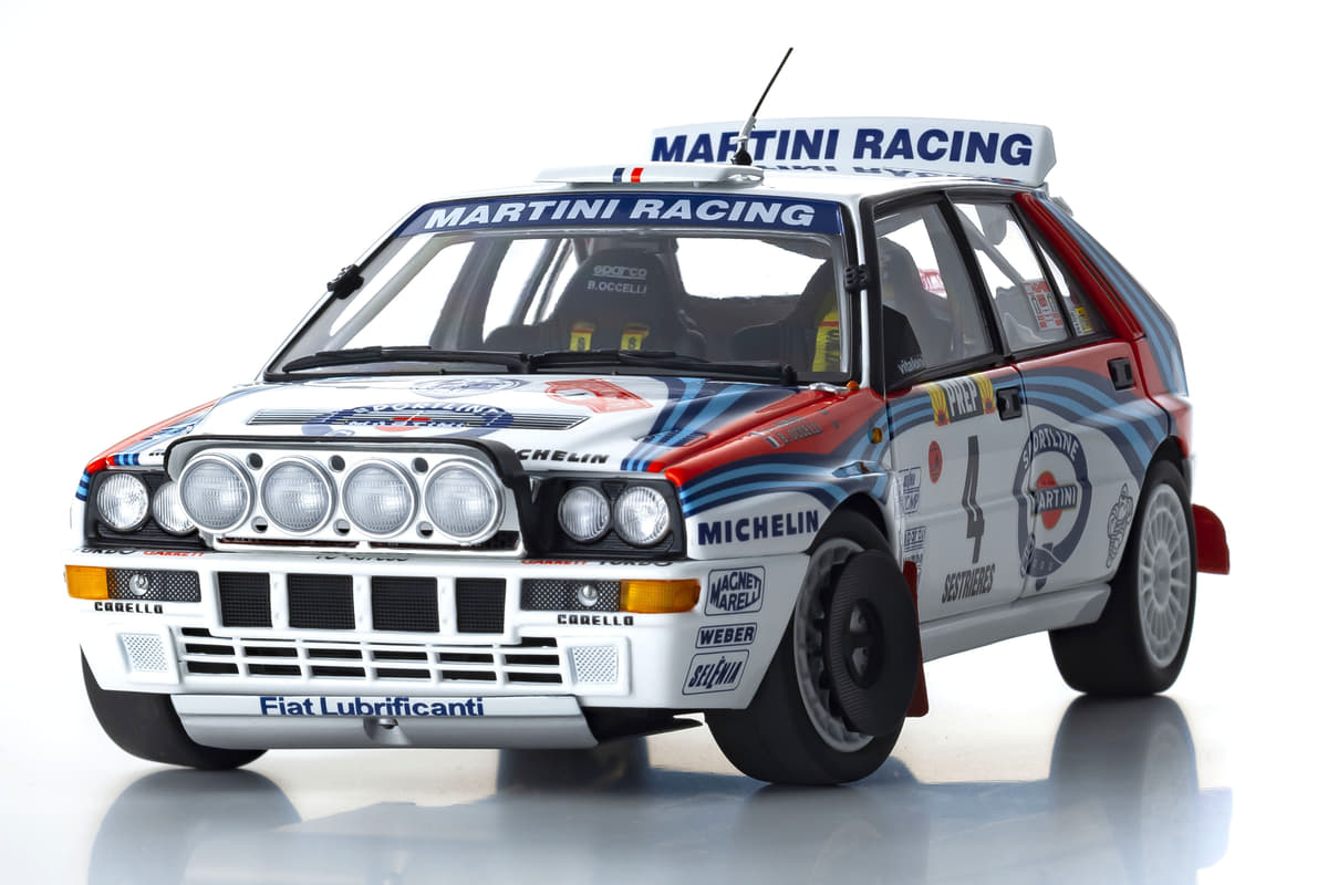 伝説のラリーカー 16年ぶりの復刻 ランチアデルタ Hf インテグラーレ 1992モンテカルロ 4 1 18モデル発売開始 京商 Auto Messe Web 自動車情報サイト 新車 中古車 Carview