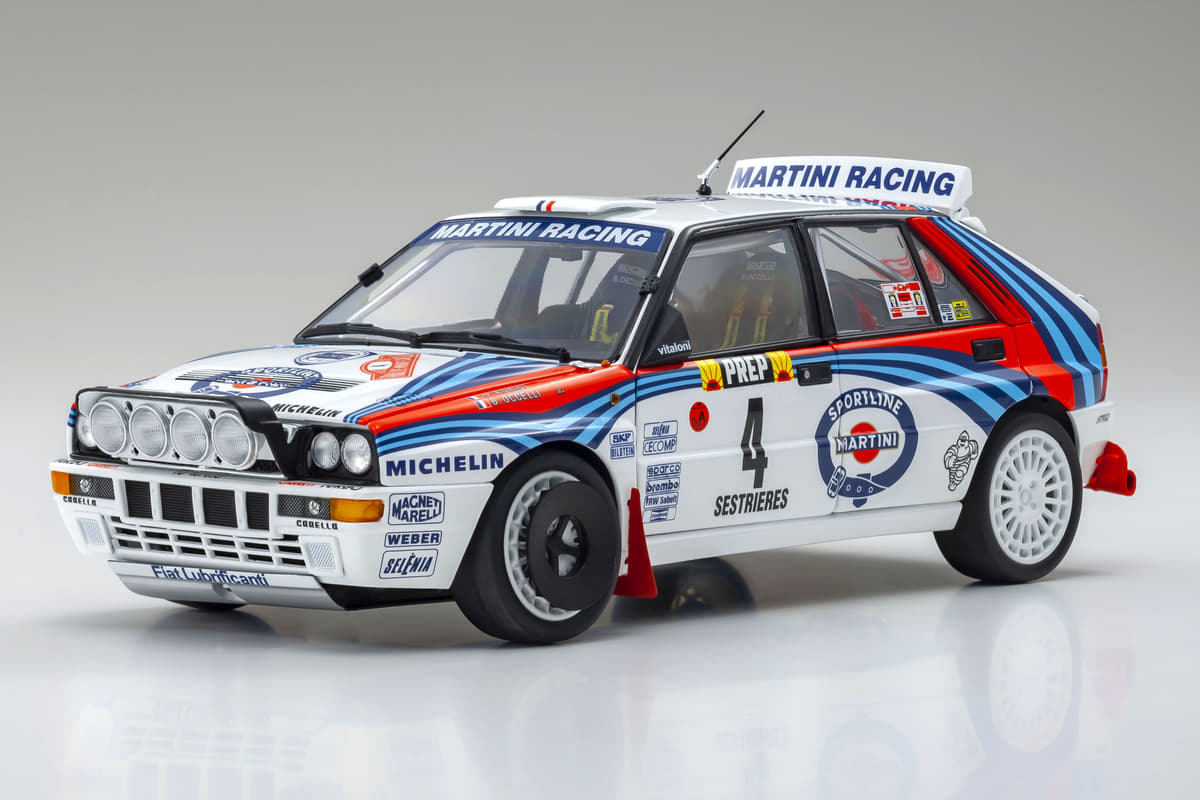 伝説のラリーカー 16年ぶりの復刻 ランチアデルタ Hf インテグラーレ 1992モンテカルロ 4 1 18モデル発売開始 京商 Auto Messe Web 自動車情報サイト 新車 中古車 Carview