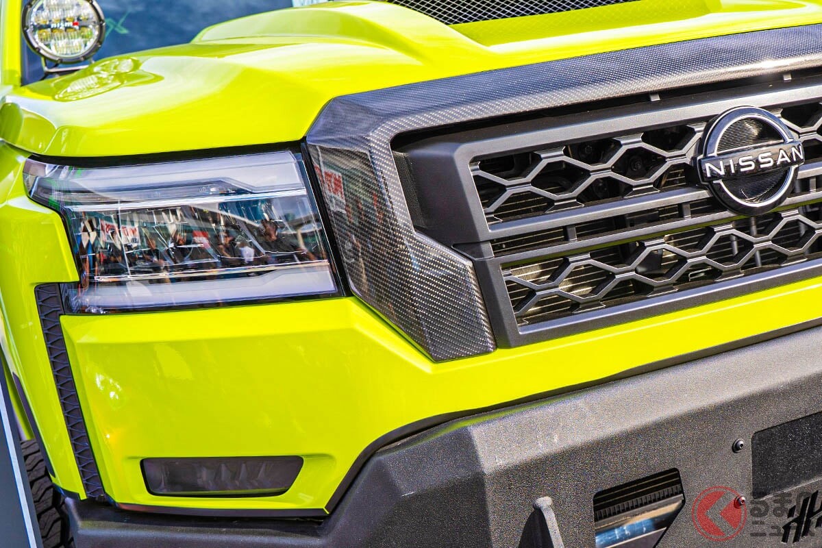 “10年ぶり復活”な日産“新型”「テラノ後継機」登場!? まさかの5.6リッター「V8」＆斬新「段付きルーフ」採用！ 2028年登場の新型「エクステラ」に近いと話題のプロジェクトX米国に現る