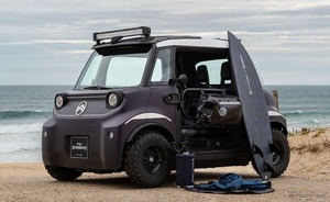 シトロエンの超小型EV『アミ』、サーファー向け「Rip Curl Vision」提案…バギー仕様がベース