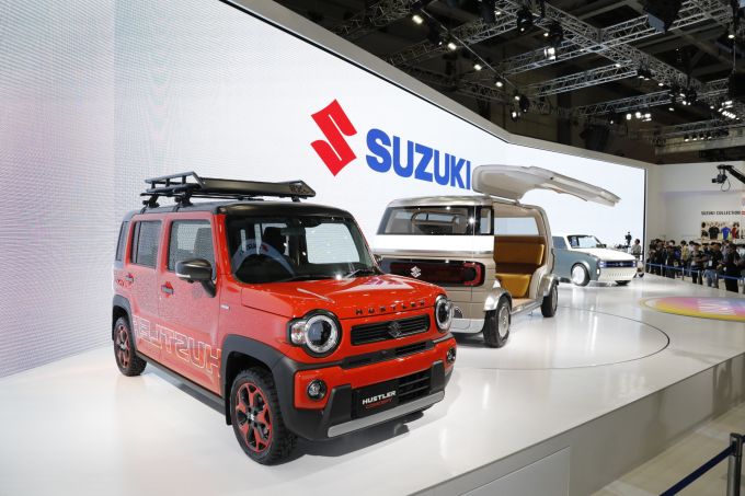 スズキの目玉は 変化するコンパクトphevと自動運転車 人気モデル ハスラー のコンセプトカーも 東京モーターショー19 カーセンサー 自動車情報サイト 新車 中古車 Carview