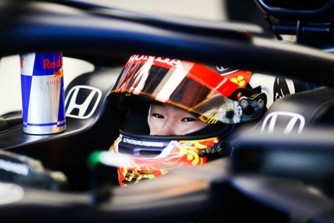 角田裕毅、ハードタイヤで8番手「とても楽しいコース。ペースがよくて力強さを見せることができた」／F1第21戦金曜