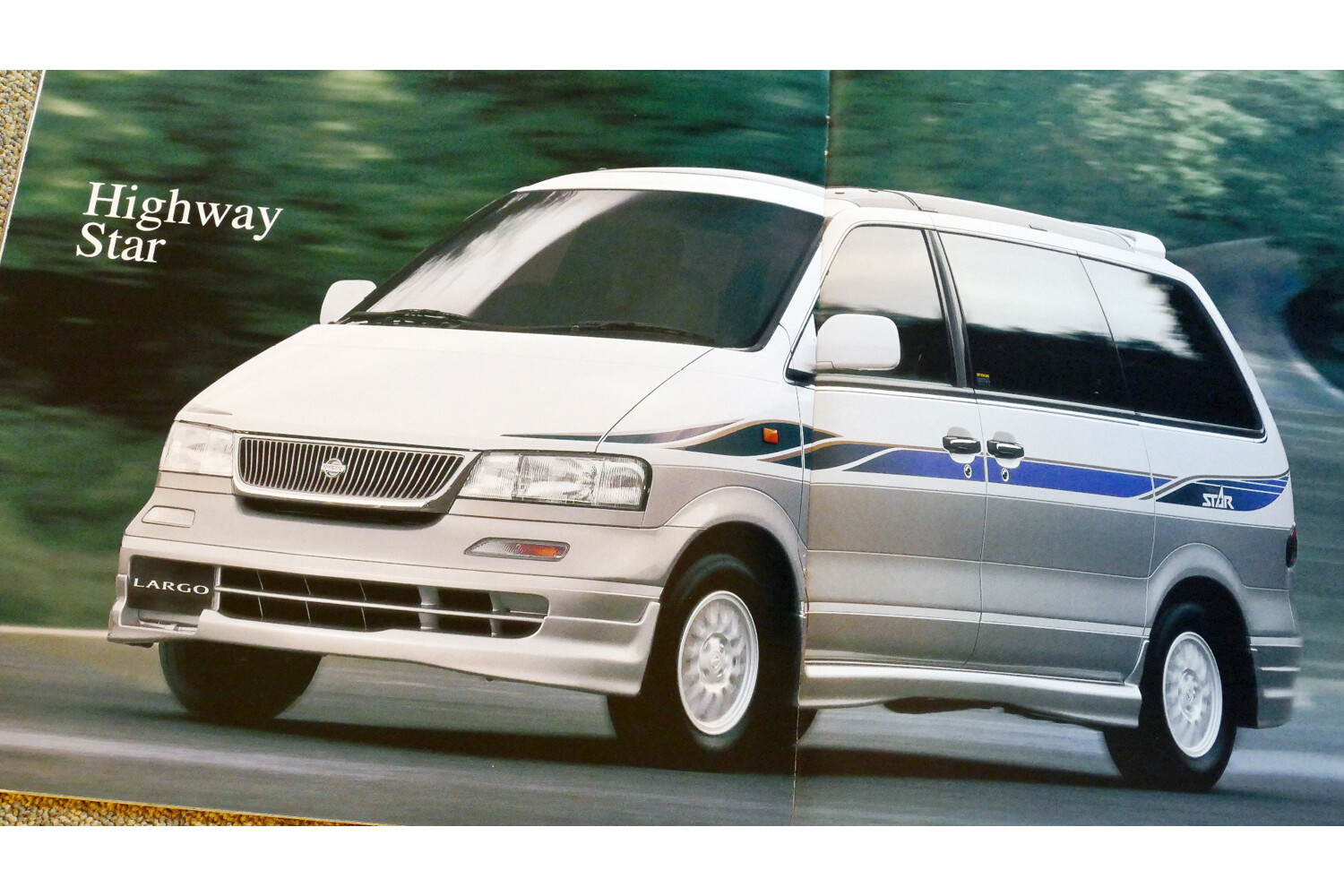 日産のミニバンといえば「ハイウェイスター」のルーツとなった「ラルゴ」は大人向けのカッコいいクルマだった