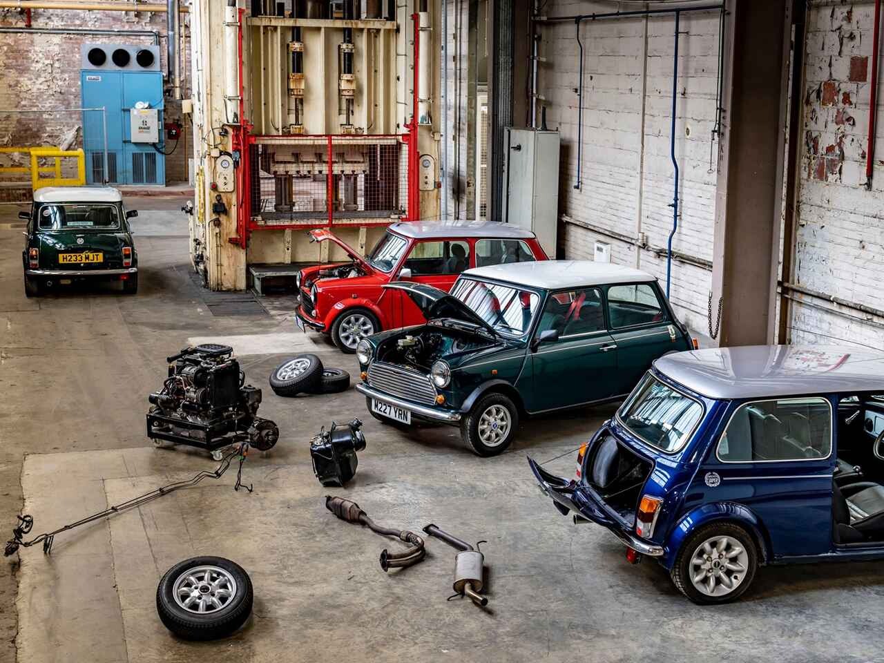 クラシックMINIのEVが純正コンバートで登場。聖地で作られる正真正銘の公式仕様だ